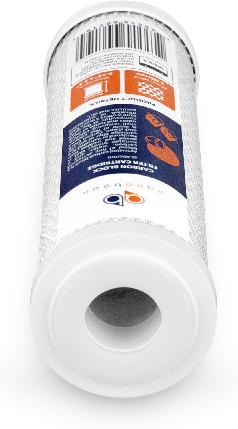 Set of 20 Sediment Carbon 5 Micron 10 inch Water Filter Cartridges H45457