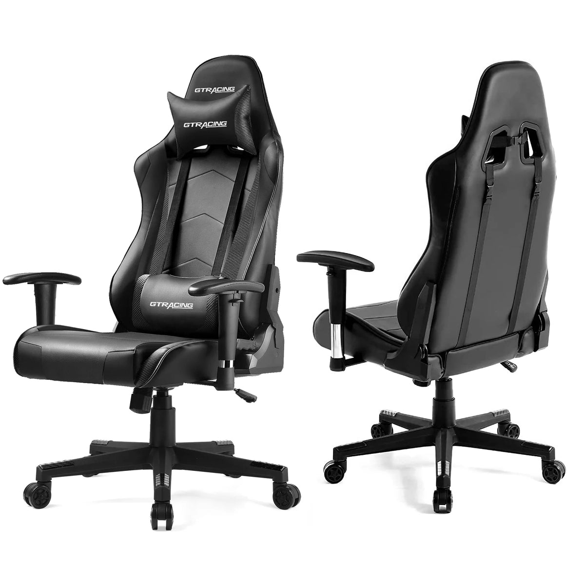 Black Ergonomic High Back Reclining Gaming Chair B8440