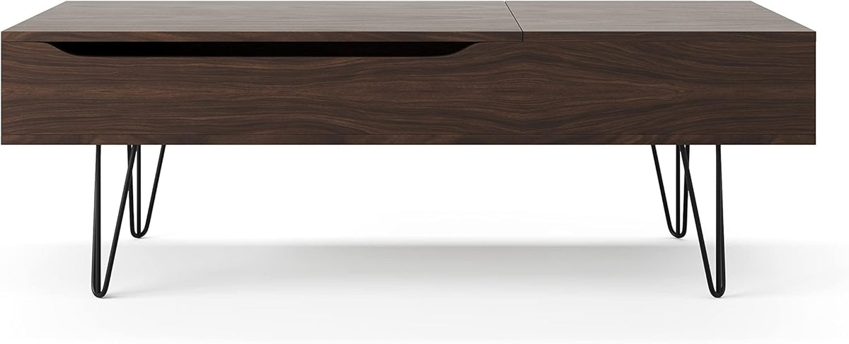 Dark Walnut Lift Top Coffee Table U7683