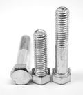 Coarse Thread Grade 2 Hex Cap Screw Low Carbon Steel Zinc Plated X798541