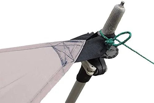 Ultralight Backpacking Tarp Grey 8' x 10' A94212