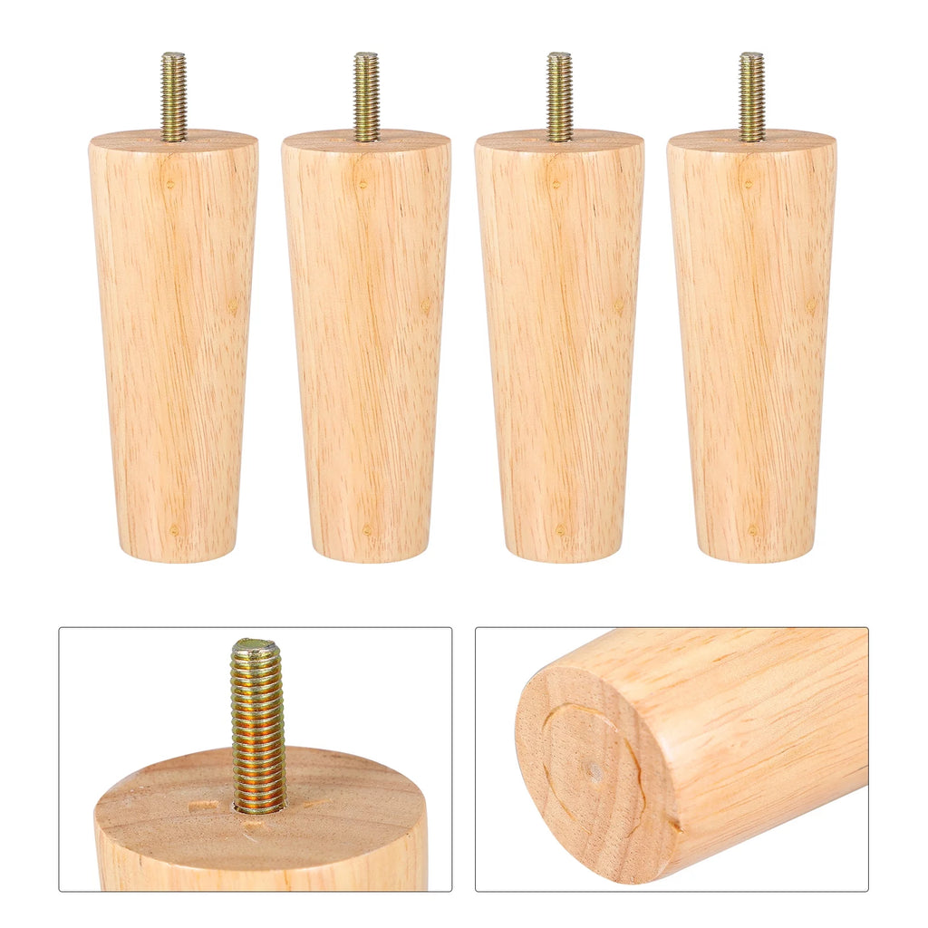 Wood Furniture Legs Set of 4 P3355