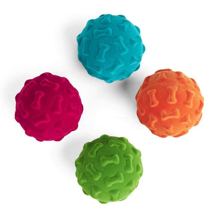 Flocked Foam Dog Toy L2542