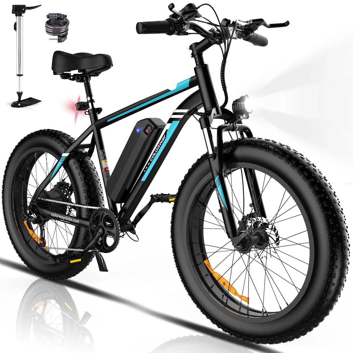Fat Tire 750W 15AH 48V Electric Bike Q460