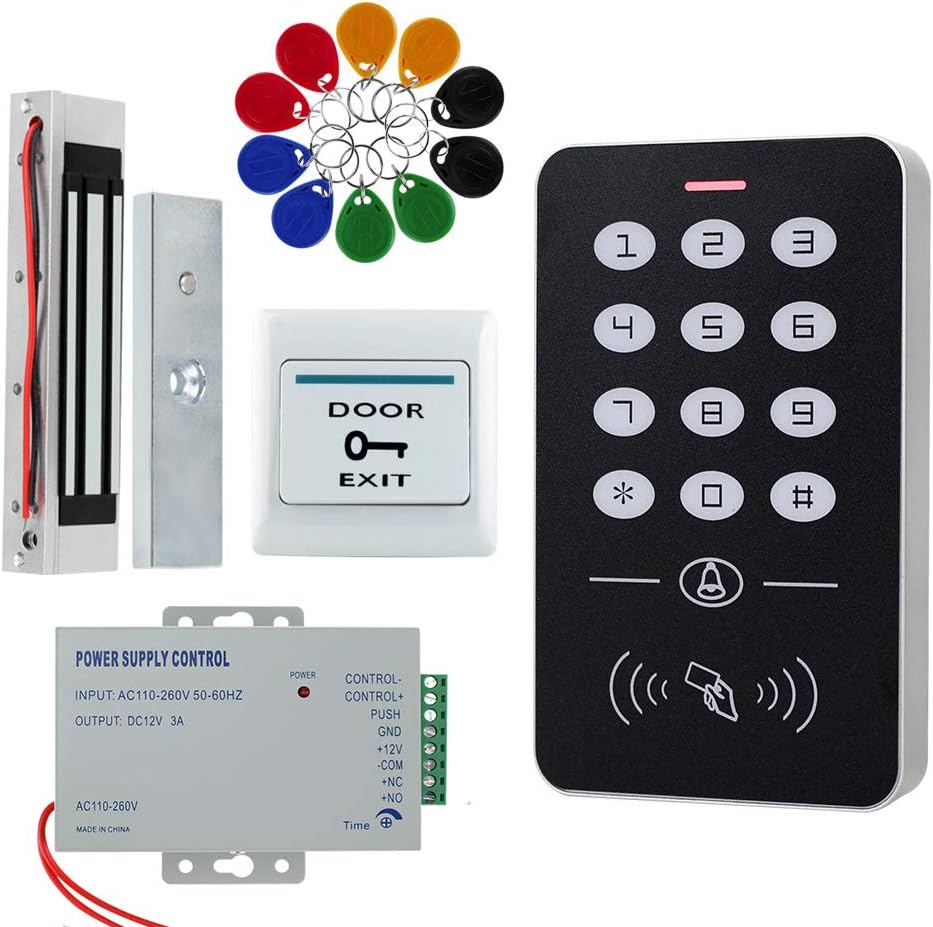Access Control Set with RFID Keypad and Magnetic Door Lock A151306