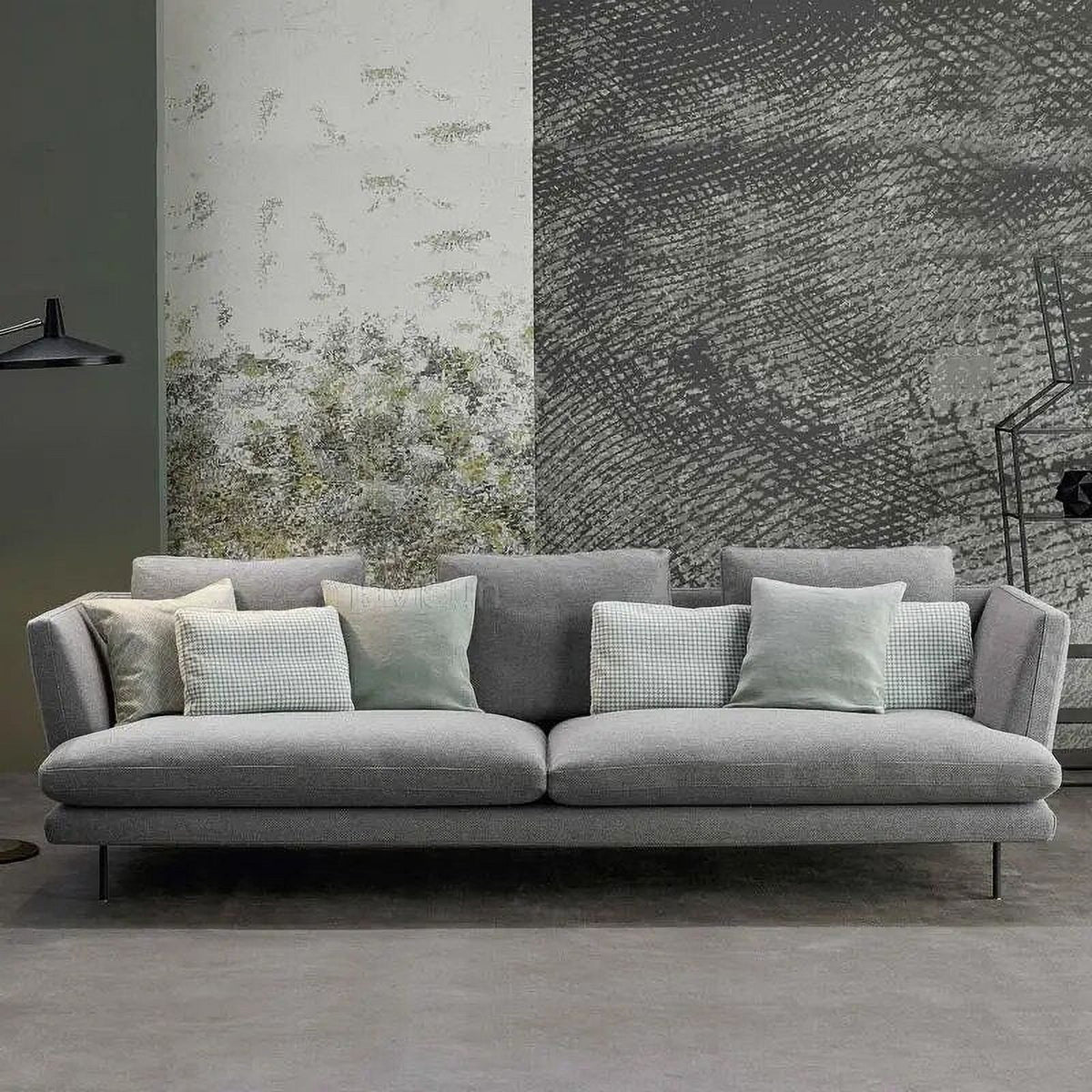 Reclining Fabric Sofa Bed Set O262