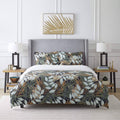 Black Full/Queen Duvet Cover Set O823