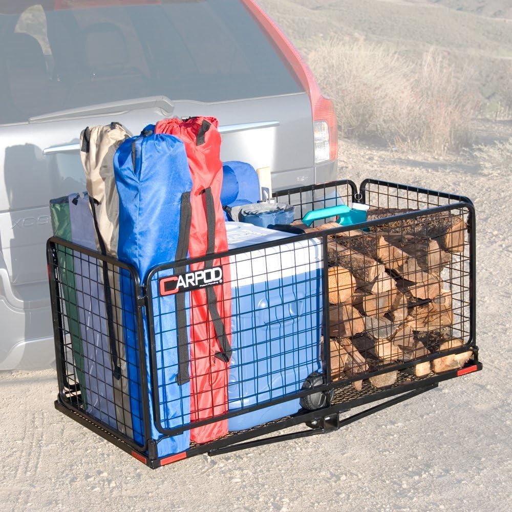 Cargo Carrier Basket with 4" Raised & Folding Shank E5079