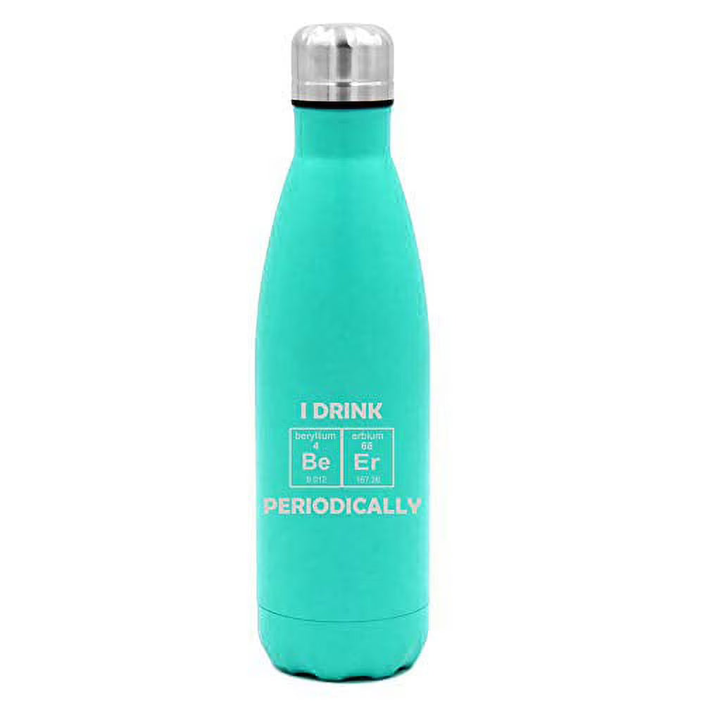 17 oz. Double Wall Vacuum Insulated Stainless Steel Water Bottle Travel Mug Cup J135732