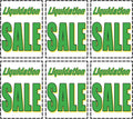 Store Window/Wall Display Paper Signs 18"W X 24"H 6 Pack L885853