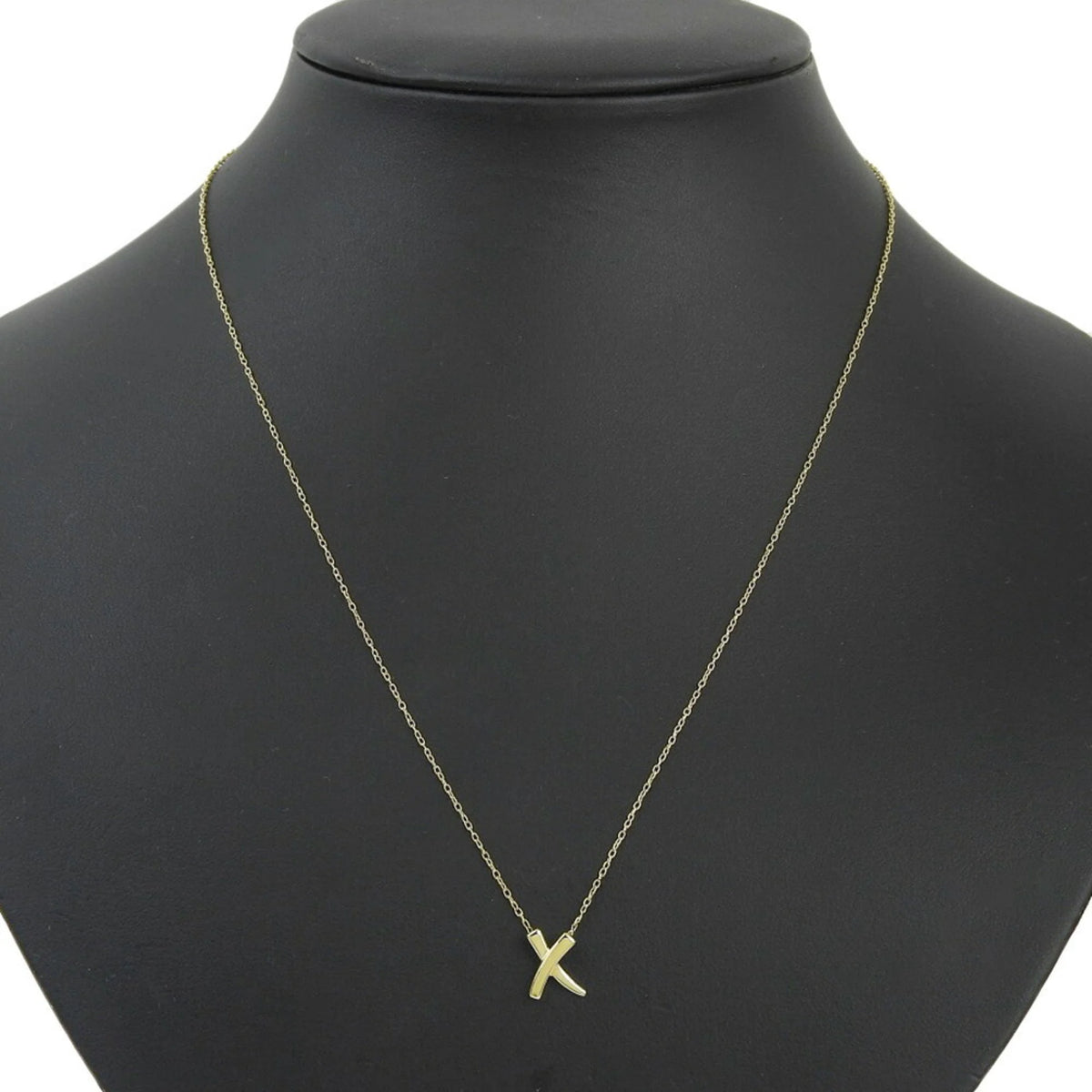 K18 Yellow Gold Kiss Necklace V6806