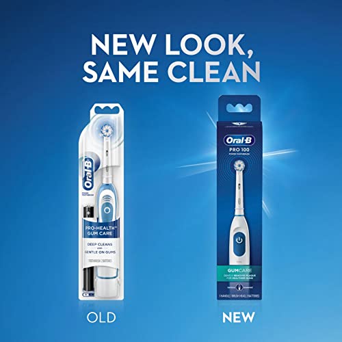 White Battery Powered Electric Toothbrush R514302