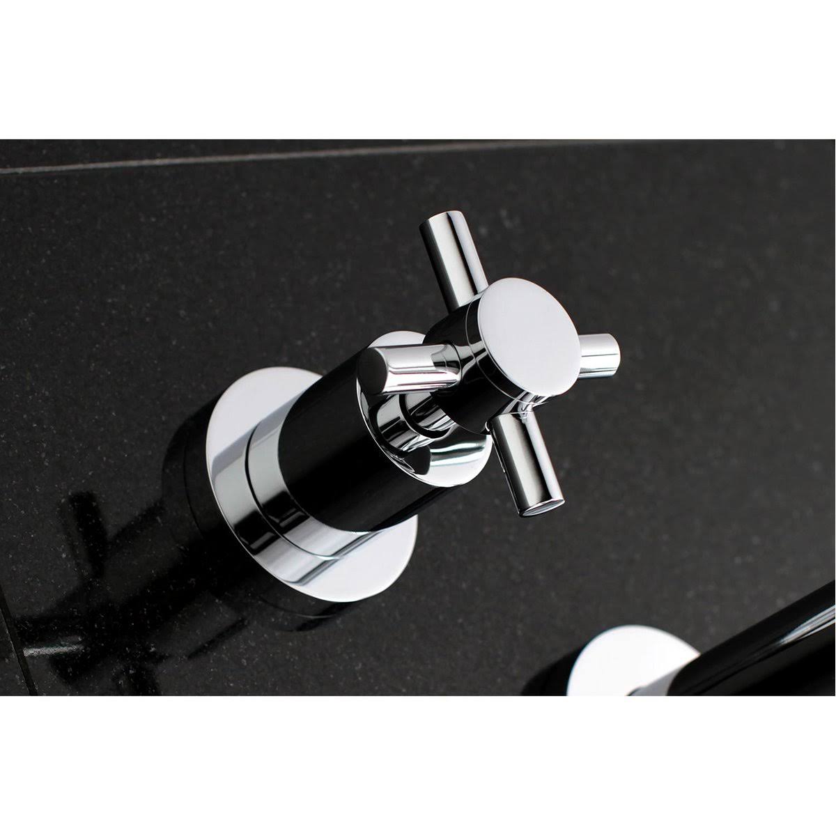 Polished Brass Wall Mount Roman Tub Faucet K844