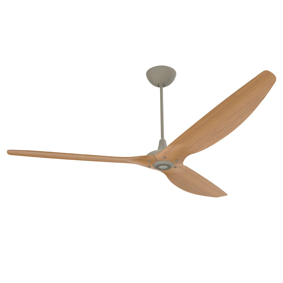 84 Ceiling Fan with Bamboo Blades and Nickel Finish A4131