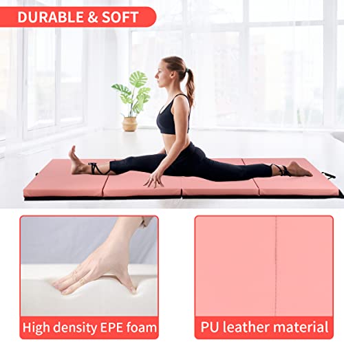 4'x6'x2"/4'x8'x2" Folding Gymnastics Mat P964185