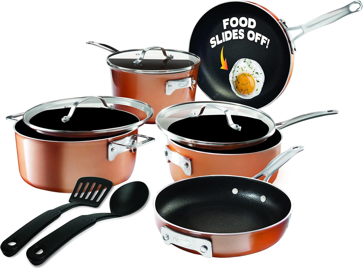 10 Piece Nonstick Cookware Set G20596