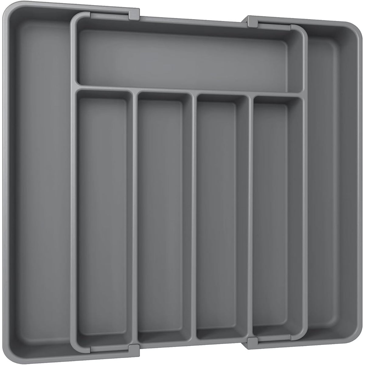 Black Expandable Kitchen Drawer Organizer S32526