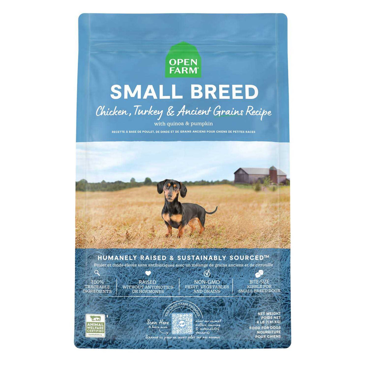 Pasture Raised Lamb Ancient Grains Dry Dog Food C541679