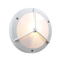 White One Light Outdoor Fixture H5467