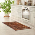 Orange Rectangle Kitchen Mat M3037