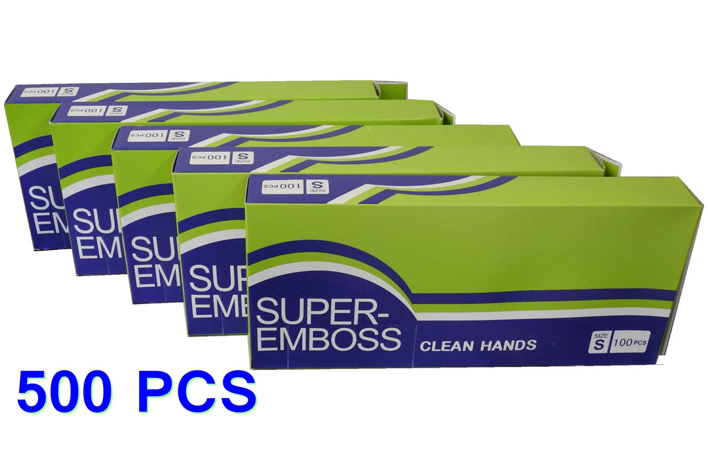 Non-Stick Disposable Food Service Gloves (5 Boxes = 500pc total) X835