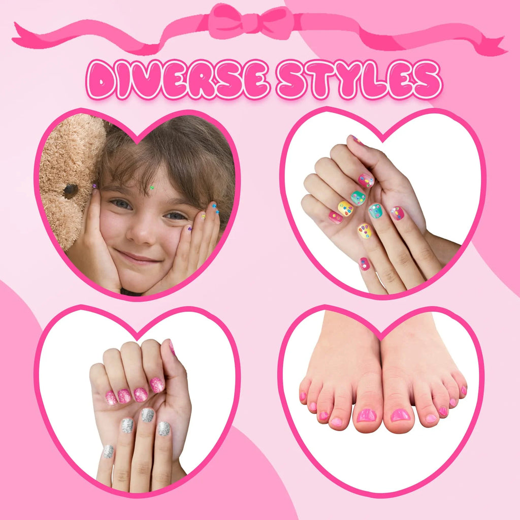 Kids Nail Polish Kit for Girls D49362