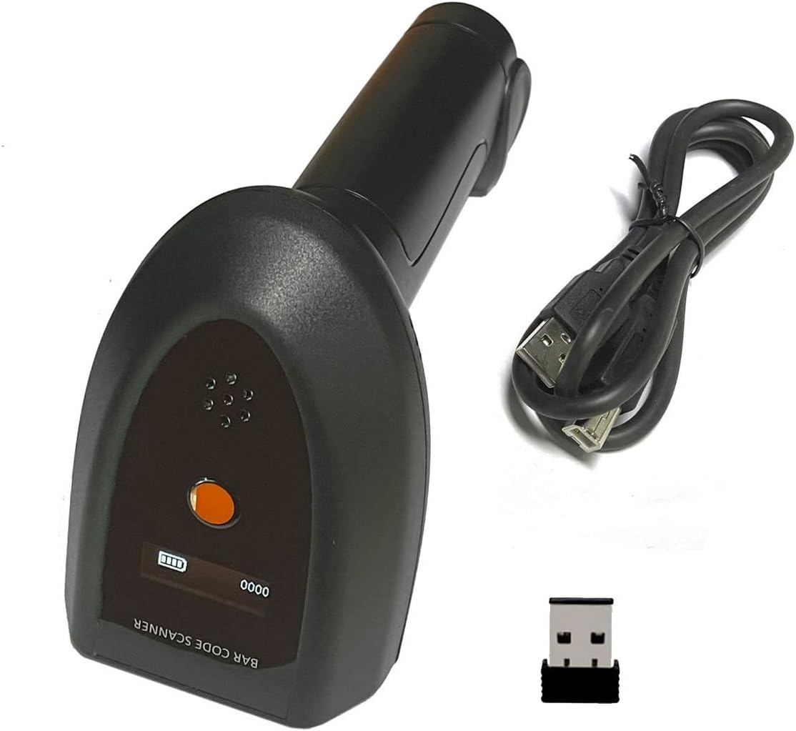 Wireless 1D 2D QR Code Scanner, Pack of 2 I7768