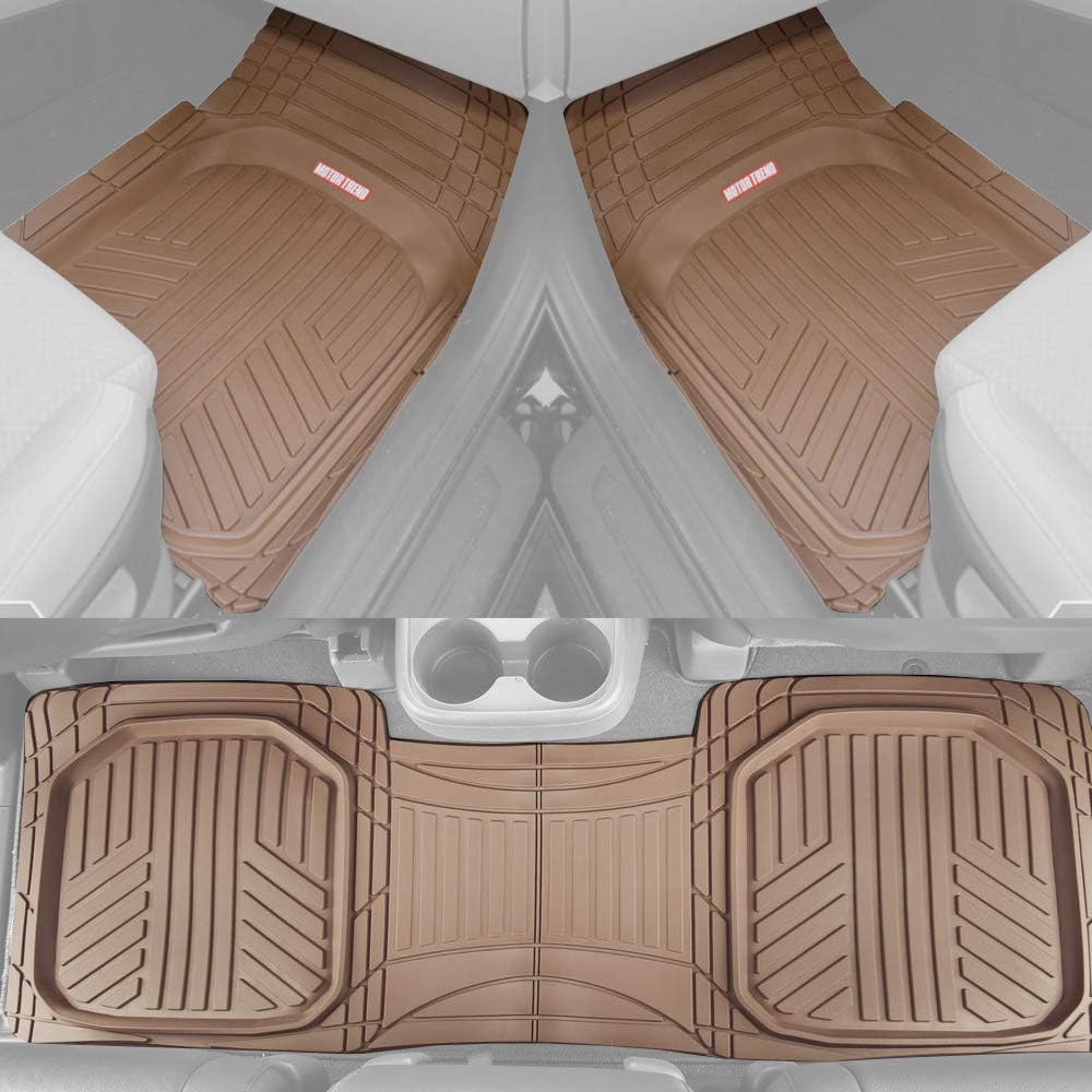 Brown Rubber Car Floor Mats D22782