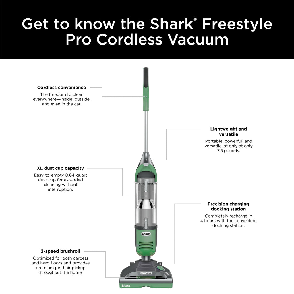 Cordless Vacuum with Charging Dock V58559