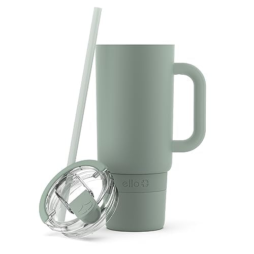40oz Vacuum Insulated Stainless Steel Tumbler with Straw R62306