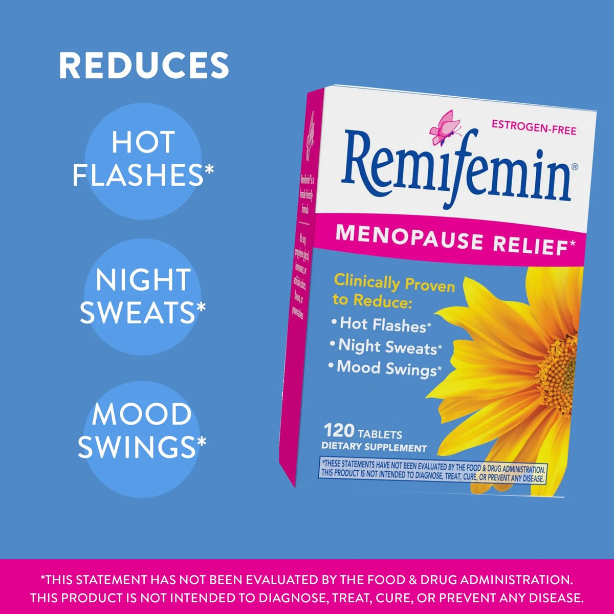 120 Tablets Menopause Relief Supplement A533