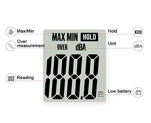 Digital Sound Level Meter 30-130dB H26991