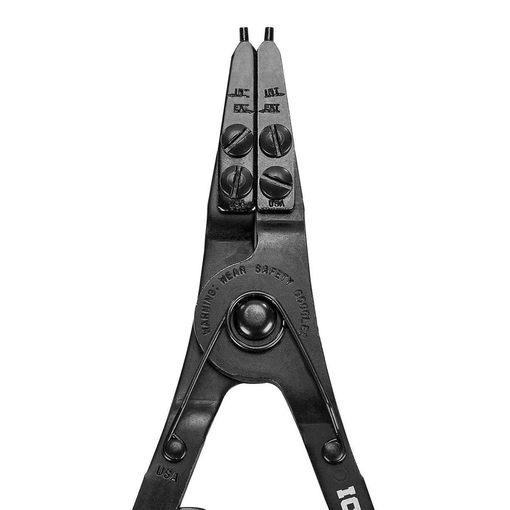 Ratcheting Retaining Ring Pliers Set with Replaceable Tips, 2-Piece U54390