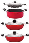 Aluminium Non Stick Cookware Set Of 4Pcs X242797