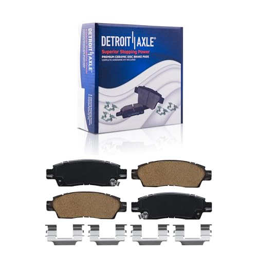 Front Rear Disc Brake Rotors Ceramic Brake Pads Kit M2067