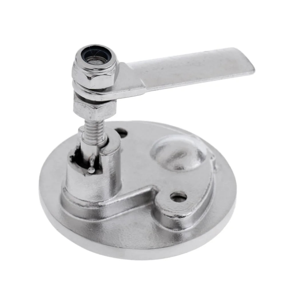 316 Stainless Steel Round Boat Pull, 2 inch 50mm Flush Pull T-Handle Latches O61298