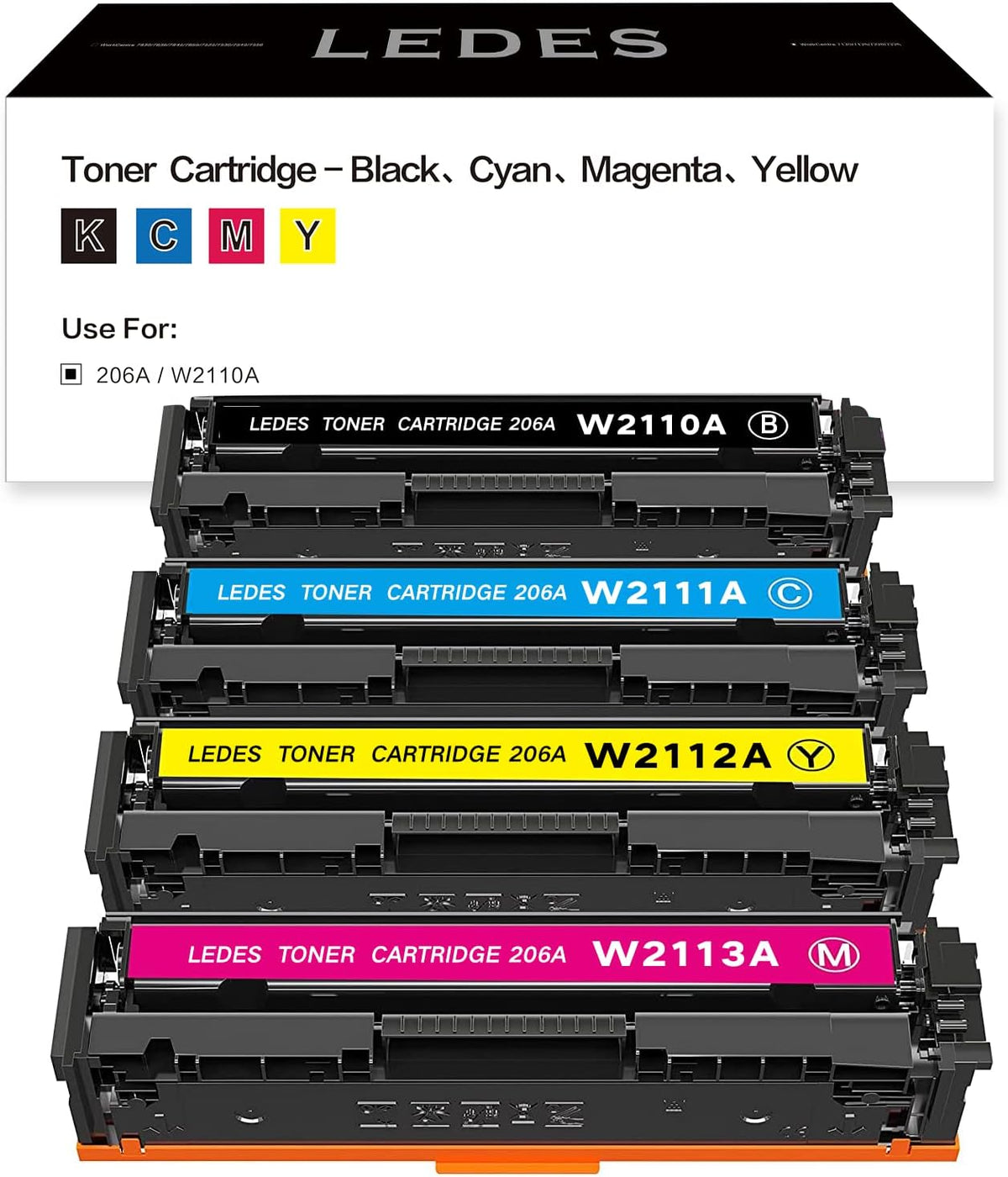 Compatible Toner Cartridge Replacement 4-Pack C526308