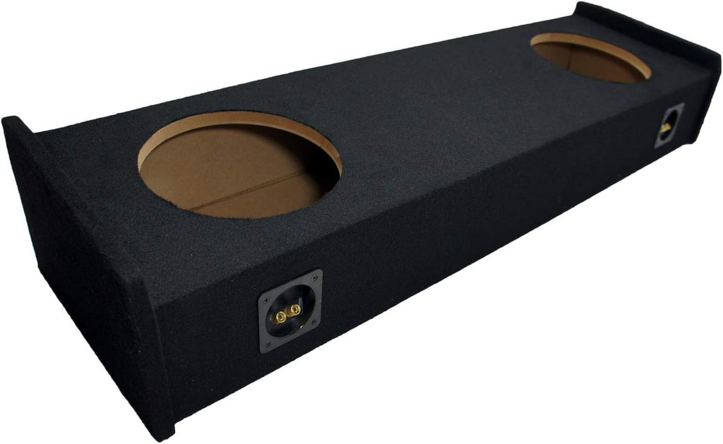 Compatible with Ford F-150 Super Cab Truck 1997-1999 Amplifier and Dual 10 Sub Box Enclosure D84678