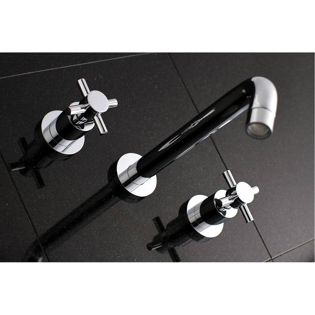 Polished Brass Wall Mount Roman Tub Faucet K844