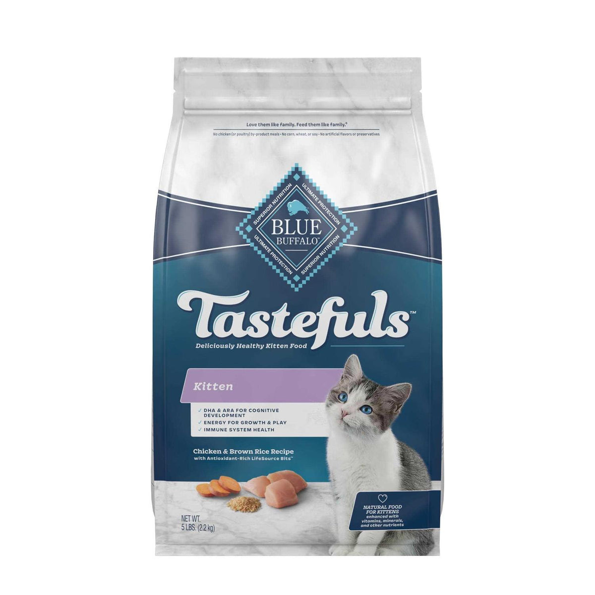 Natural Chicken Dry Kitten Food V405945