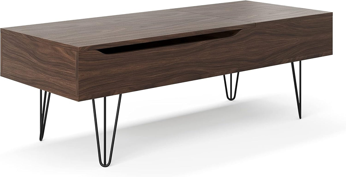 Dark Walnut Lift Top Coffee Table U7683