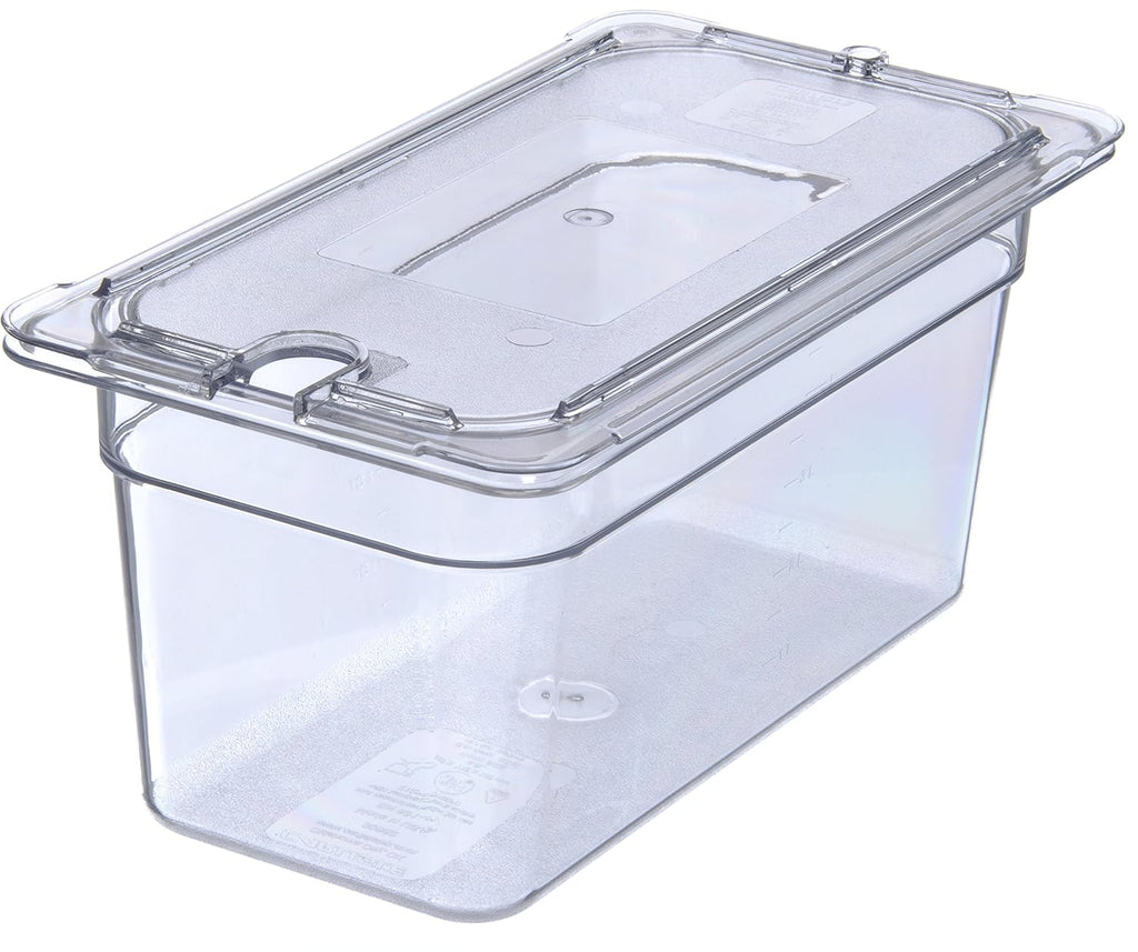 Clear Polycarbonate Food Pan 5.7 qt Q206000