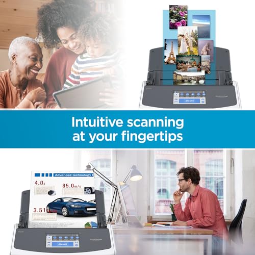 Black Wireless Document Scanner with Auto Document Feeder Q39432