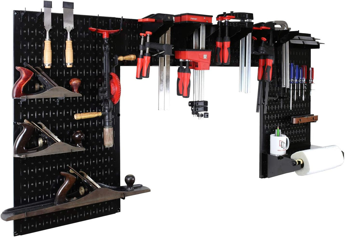 Purple Pegboard Woodworking Tool Storage Organizer Kit E34282