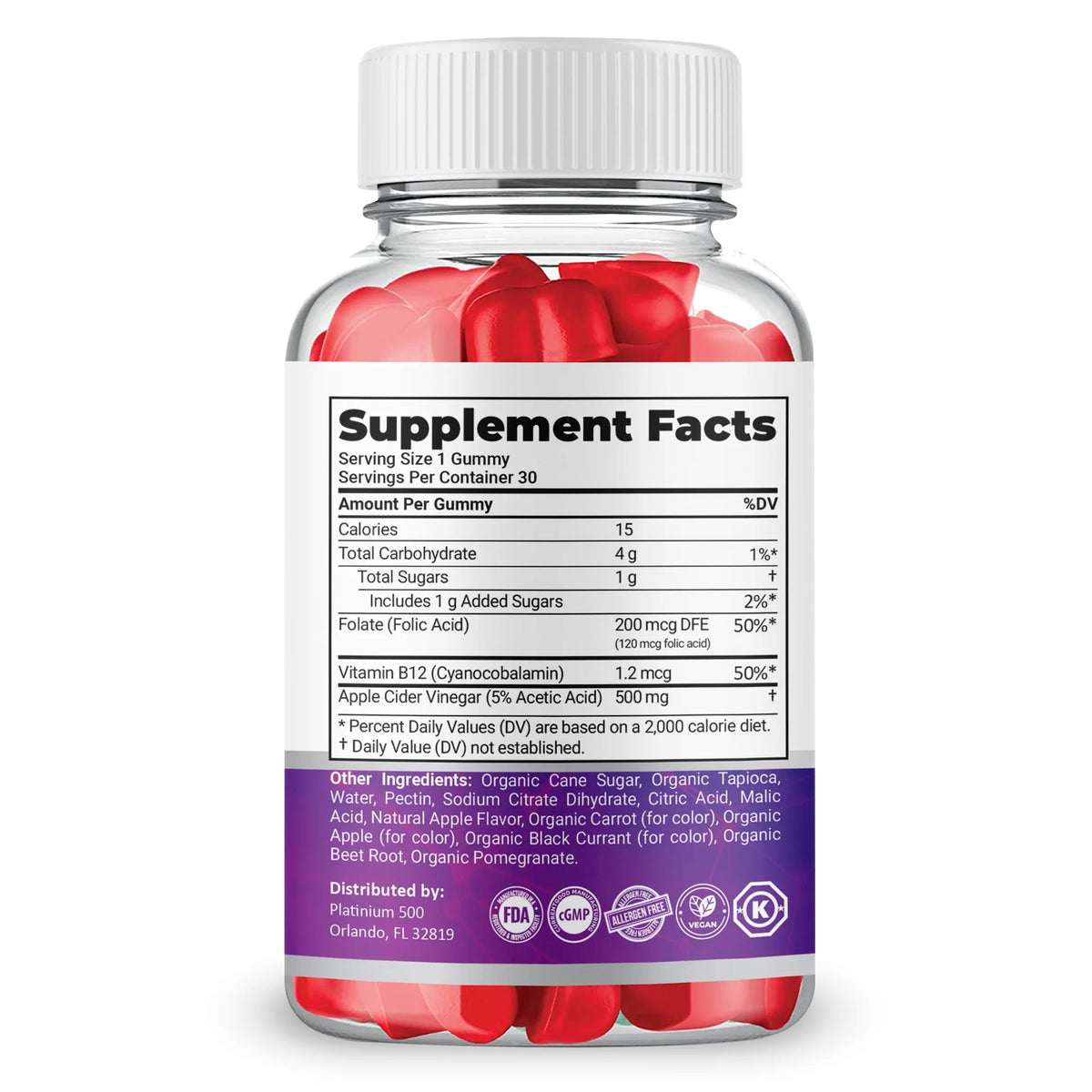 Keto ACV Gummies (1 Pack) N844