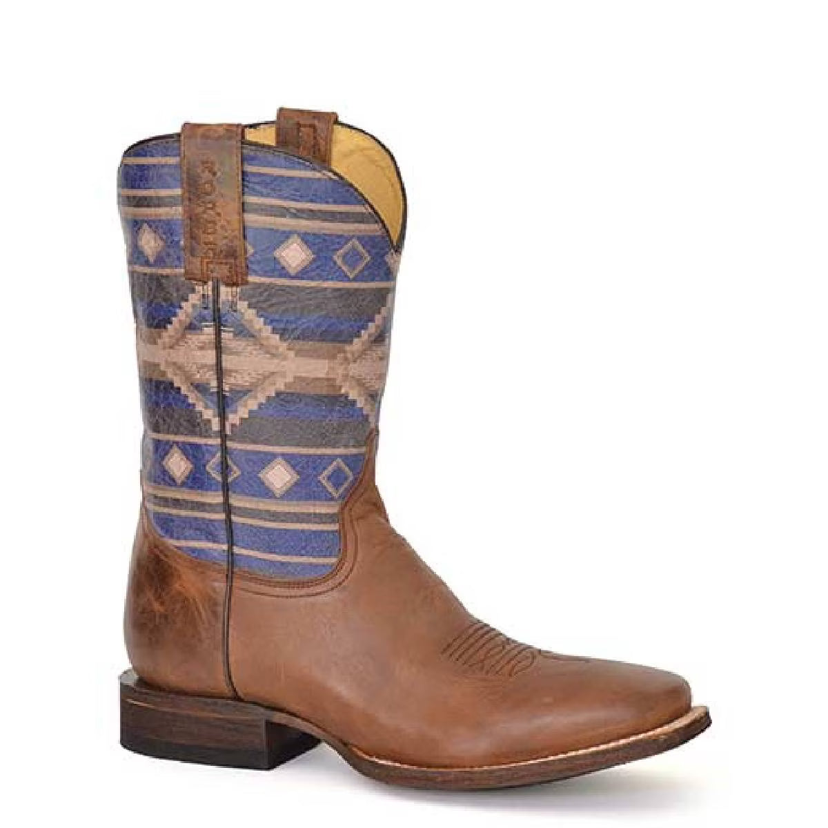 Tan Leather Roper Boots N654558
