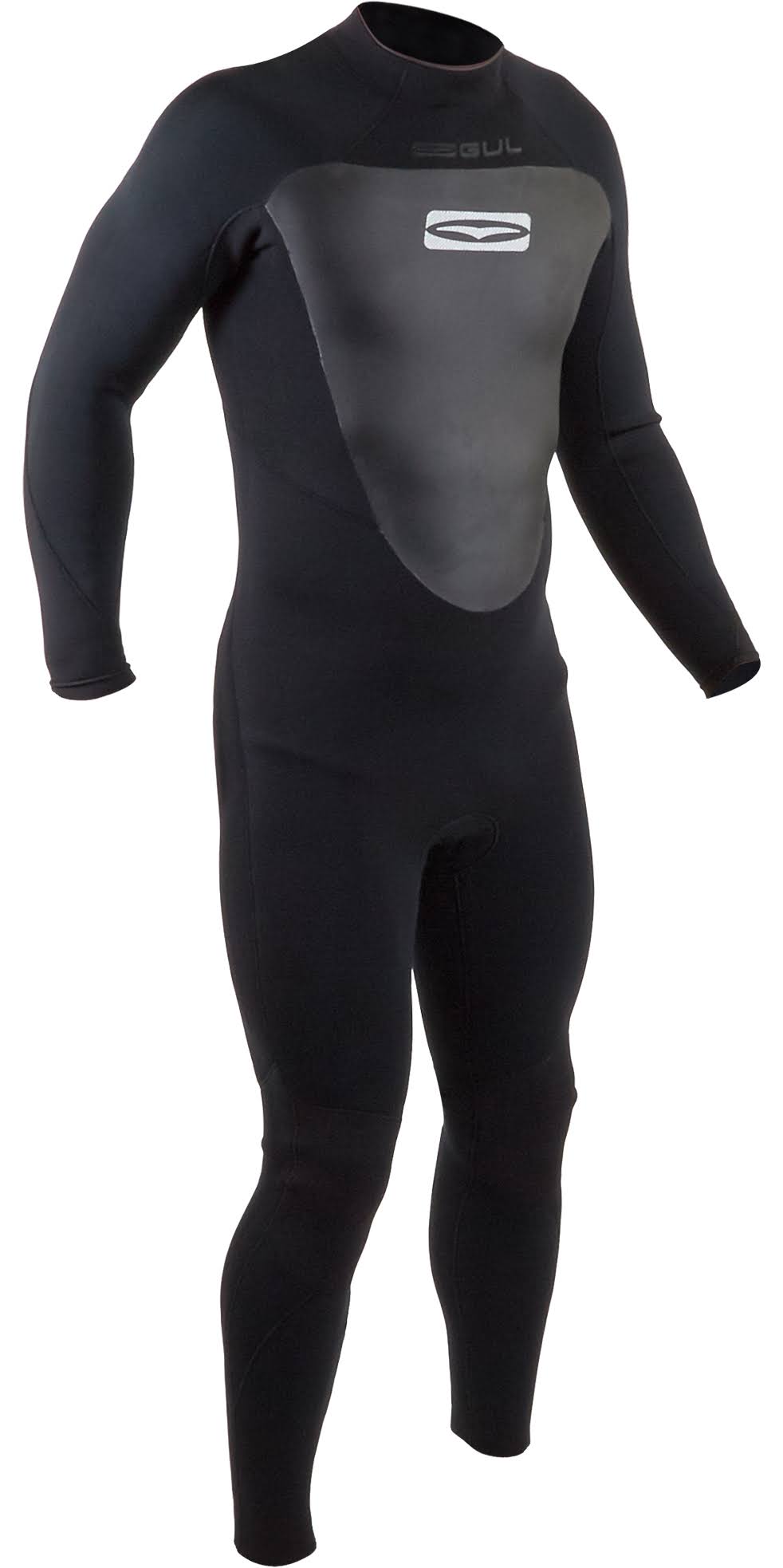 Black 3/2mm Back Zip Wetsuit X248
