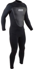 Black 3/2mm Back Zip Wetsuit X248