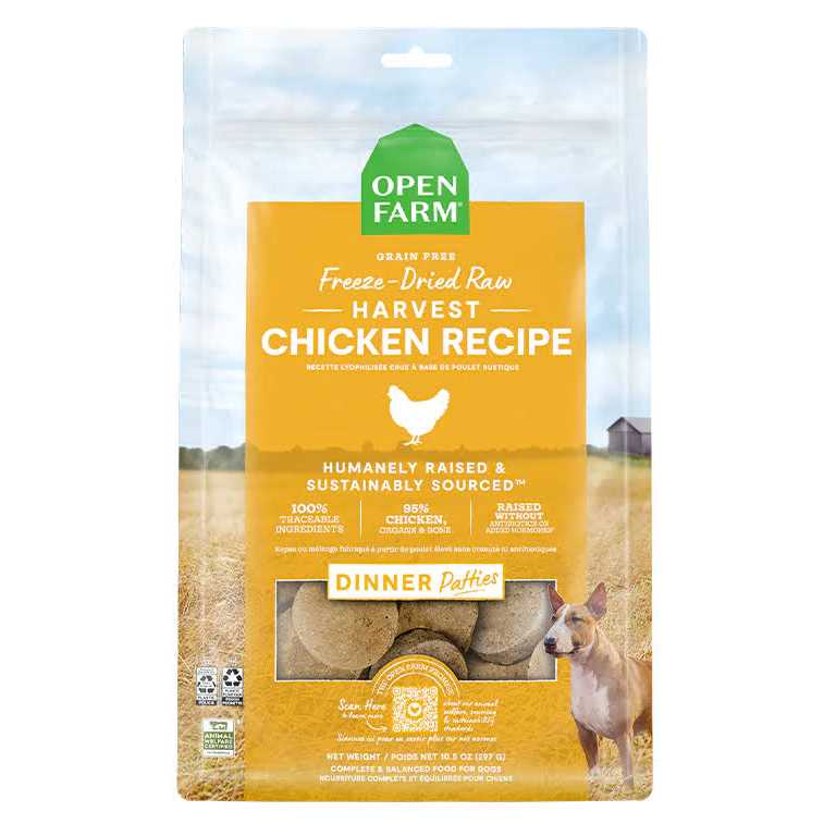 Freeze Dried Raw Patties Dog Food R28637