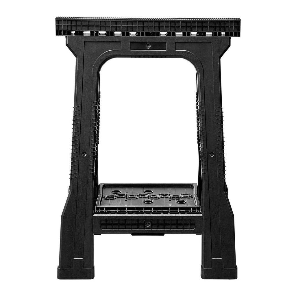 32 in. Polypropylene Folding Sawhorse, 500 lb. Capacity D236855